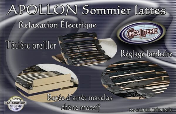 Ensemble Literie Féroé / Apollon relaxation Électrique dos reculant – Image 2