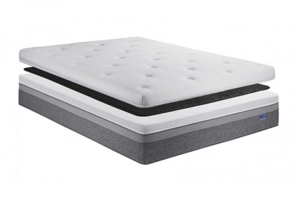 Le matelas 365 Premium 30 cm ressorts ensachés + latex + mémoire de forme Fabriqué en France – Image 2