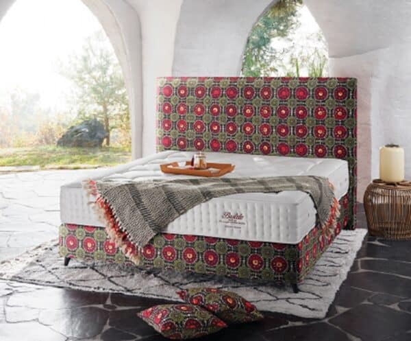 Matelas Tréca Bastide Christian Lacroix Air Spring® 30 cm ressorts ensachés capitonnage intégral Fabriqué en France – Image 5