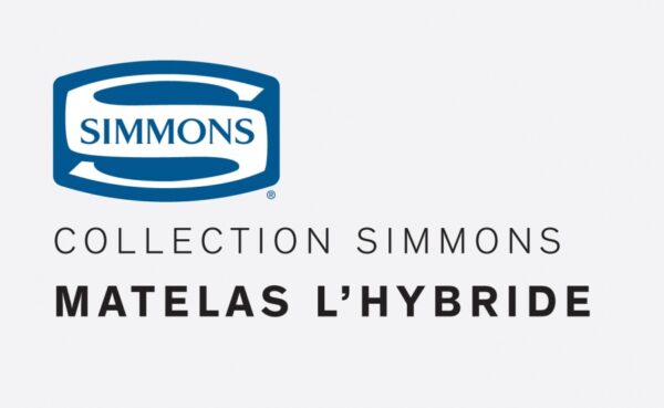 Matelas Simmons L'hybride Accueil Moelleux et Enveloppant 713 Ressorts Ensachés Sensoft Évolution® Fabriqué en France – Image 6