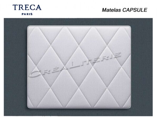 Matelas Tréca Capsule Ressorts ensachés hauteur 25 cm Outlast® Fabriqué en France – Image 2