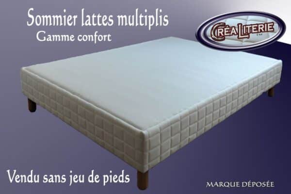 Sommier tapissier à lattes multiplis hauteur 15 cm – Image 2