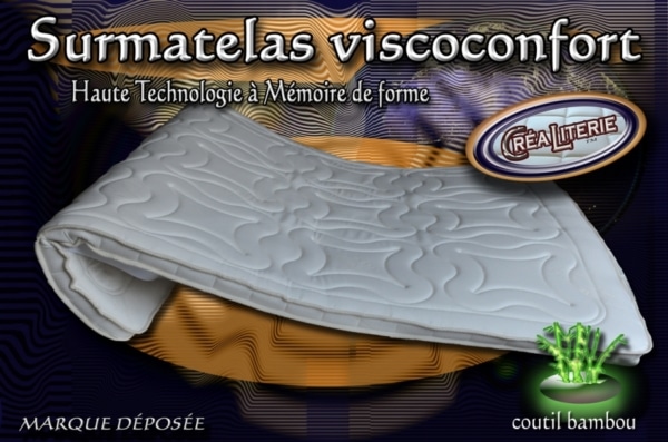 Surmatelas Viscoconfort à mémoire de forme – Image 2