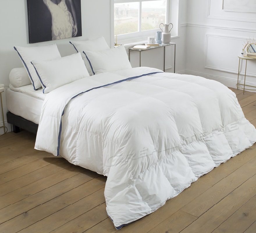 La couette duvet de luxe, selon Drouault