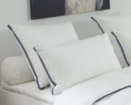 oreiller drouault bastide plate bande effet 3d 100% fibre polyester sensation duvet fabriqué en france