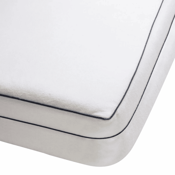 protège matelas drouault cap corse 200 g/m² en molleton de coton forme drap housse traité sanfor fabriqué en france