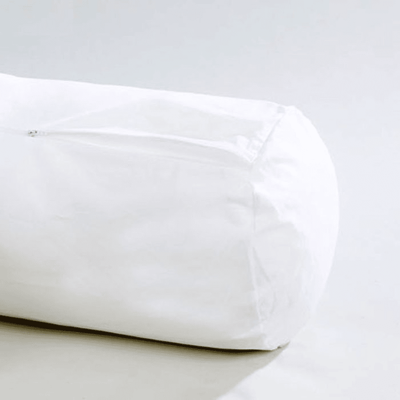 Protège Traversin Drouault Brissac molleton de coton 200 g/m² traité  Sanfort Fabriqué en France - Crealiterie