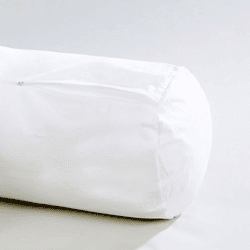 protège traversin drouault brissac molleton de coton 200 g/m² traité sanfort fabriqué en france