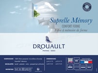 oreiller drouault suprelle memory synthetique par drouault 01 b 