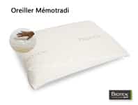 oreiller memotradi biotex memoire de forme biotex 07 b 