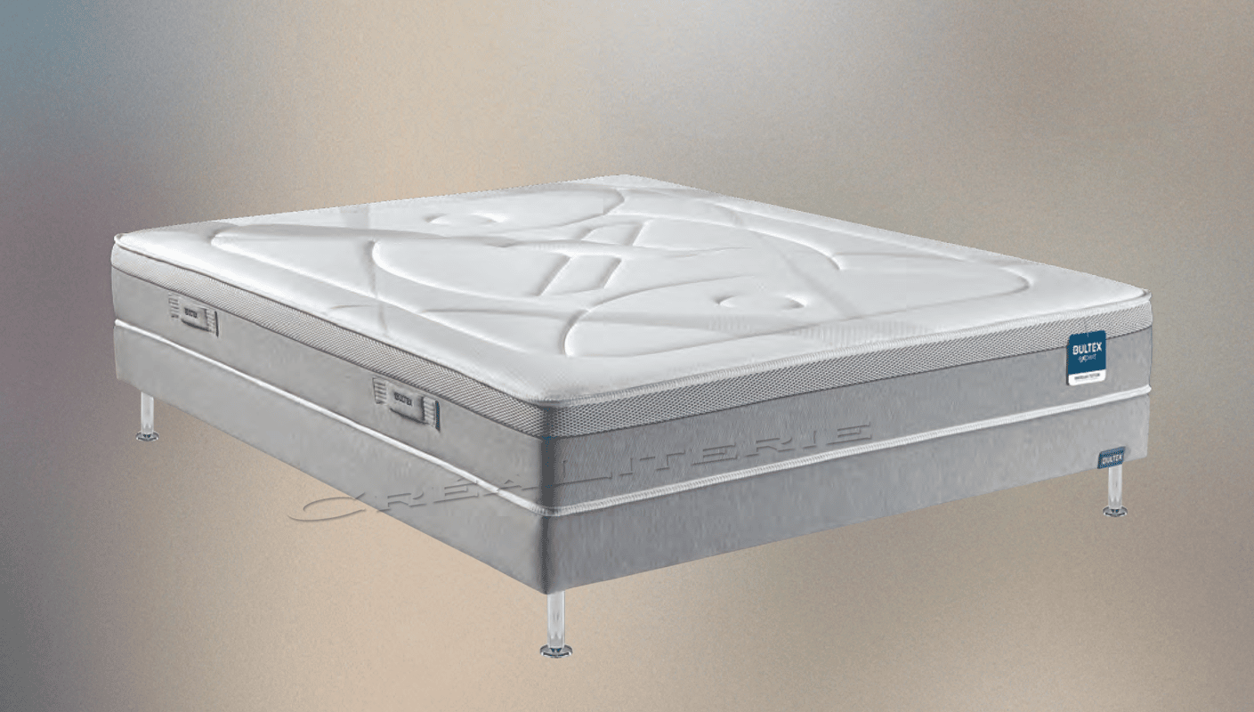 Matelas Bultex Tempo 24 cm Bultex nano Accueil Moelleux fabriqué en France  - Crealiterie