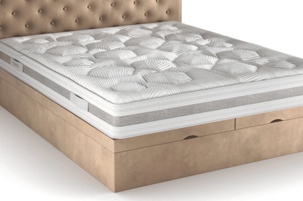 matelas andré renault maryland 24 cm, latex perforé, accueil dynamique, fabriqué en france