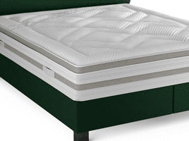 matelas andré renault rossignol 31 cm 1120 ressorts ensachés + 4 cm Éole air soja fabriqué en france