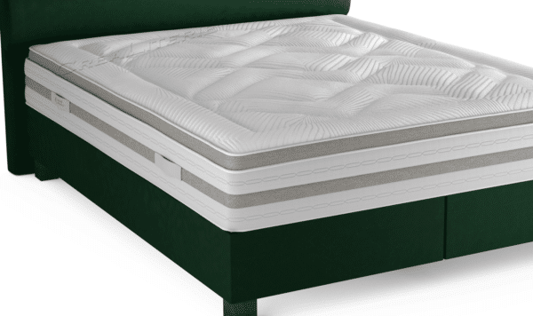 matelas andré renault rossignol 31 cm 1120 ressorts ensachés + 4 cm Éole air soja fabriqué en france