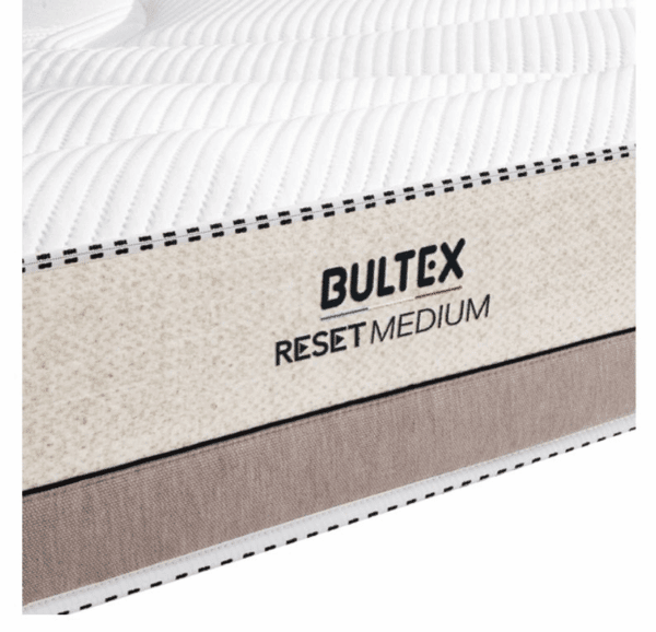 matelas bultex reset médium 28 cm, bultex nano, accueil moelleux fabriqué en france