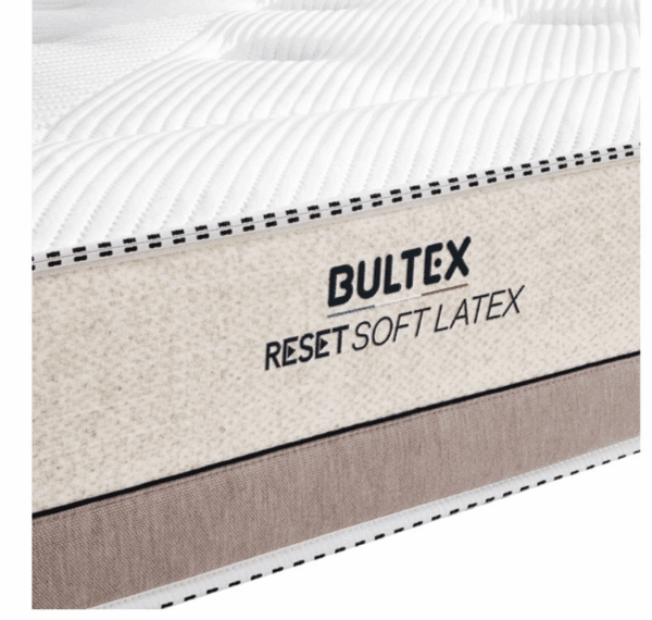 matelas bultex reset soft latex 29 cm latex + bultex nano accueil moelleux fabriqué en france