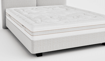 matelas andré renault albatros 26 cm, elastorem soja 60kg/m³, 7 zones de confort fabriqué en france
