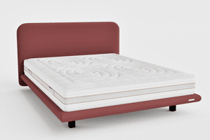 matelas andré renault anoa 24 cm, mémoire de forme 46kg/m³, fabriqué en france