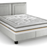 matelas andré renault heloïsa 31 cm 1120 ressorts ensachés + 4 cm Éole air soja fabriqué en france