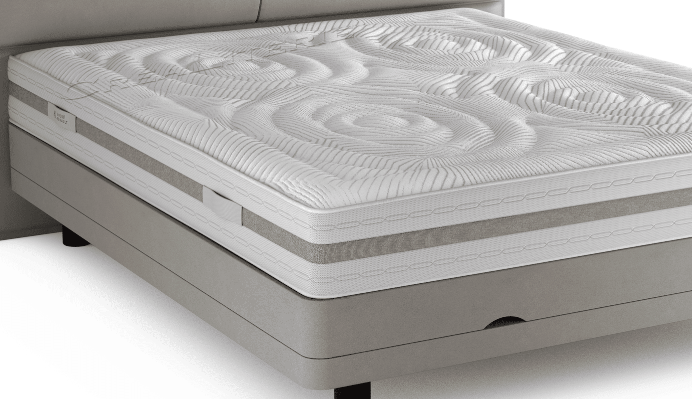 matelas 90x200 latex ferme et mémoire de forme accueil moelleux - Matelas  No Stress