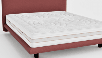 matelas andré renault anoa 24 cm, mémoire de forme 46kg/m³, fabriqué en france