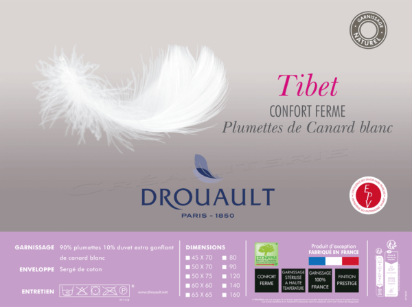 oreiller drouault tibet confort ferme par drouault 01