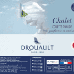 couette drouault chalet 350 g/m² chaude, fabriquée en france