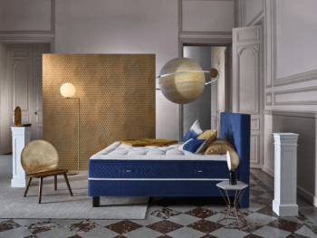 matelas Épéda dédicace astrée 33 cm ressorts ensachés multi air et micro pockets confort moelleux fabriqué en france