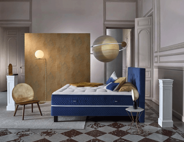 matelas Épéda dédicace astrée 33 cm ressorts ensachés multi air et micro pockets confort moelleux fabriqué en france