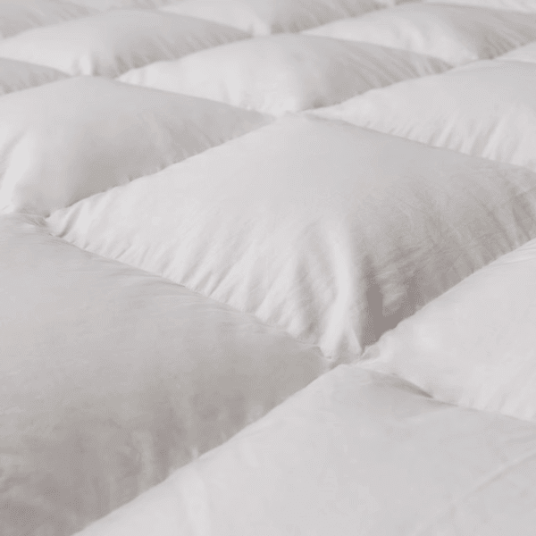 couette drouault harmonie 300 g/m² tempérée en duvet + flocons laine fabriquée en france
