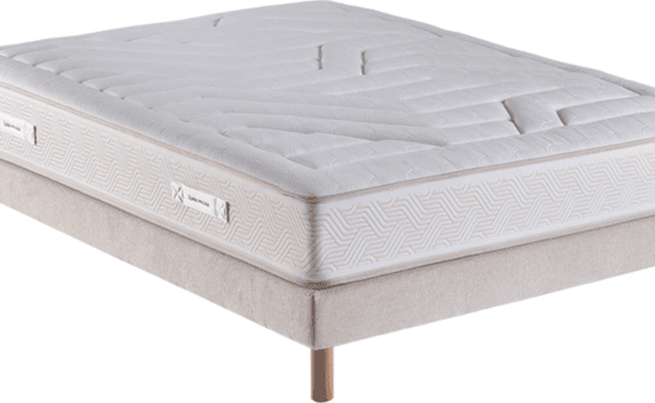 matelas Épéda dauphine 27 cm, ressorts ensachés multi air, 3 zones de confort, fabriqué en france