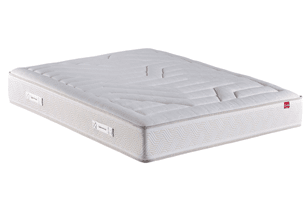 matelas Épéda dauphine 27 cm, ressorts ensachés multi air, 3 zones de confort, fabriqué en france