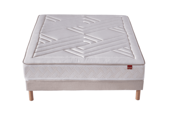 matelas Épéda molitor 29 cm ressorts ensachés multi air + mémoire de forme 3 zones de confort fabriqué en france