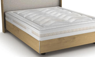 matelas andré renault hibiscus 25 cm, gum foa + Éole air 35 fabriqué en france