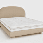 matelas andré renault nomade 22 cm, latex perforé, accueil moelleux, fabriqué en france