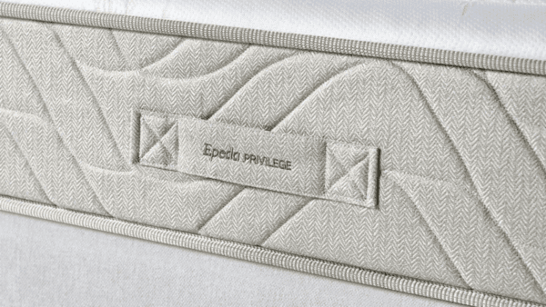 matelas Épéda brume 27 cm, 650 ressorts ensachés multi air + 2 cm de latex naturel (face hiver) par Épéda