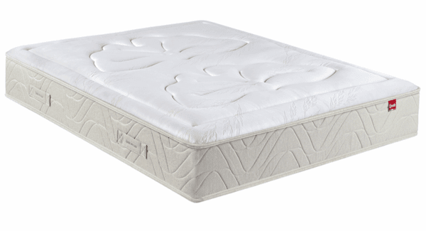 matelas Épéda brume 27 cm, 650 ressorts ensachés multi air + 2 cm de latex naturel (face hiver) par Épéda