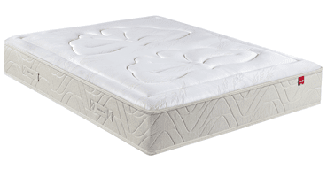 matelas Épéda brume 27 cm, 650 ressorts ensachés multi air + 2 cm de latex naturel (face hiver) par Épéda