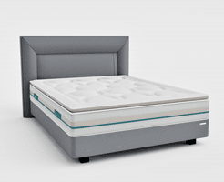 matelas andré renault paola 31 cm, 1189 ressorts ensachés + 5 cm graph'in + 3 cm firm'r, fabriqué en france